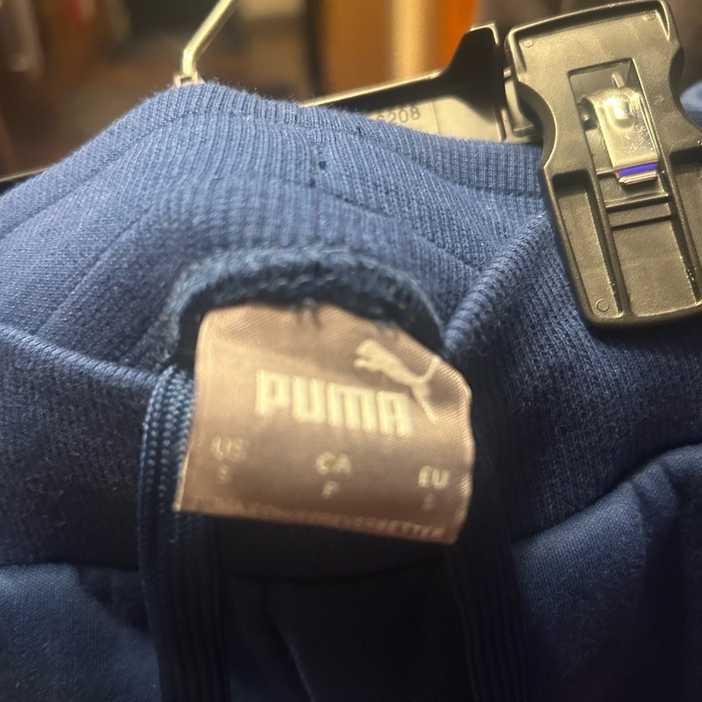 Puma BMW Motorsport Navy and Red Track Pants - Picture 3 of 3